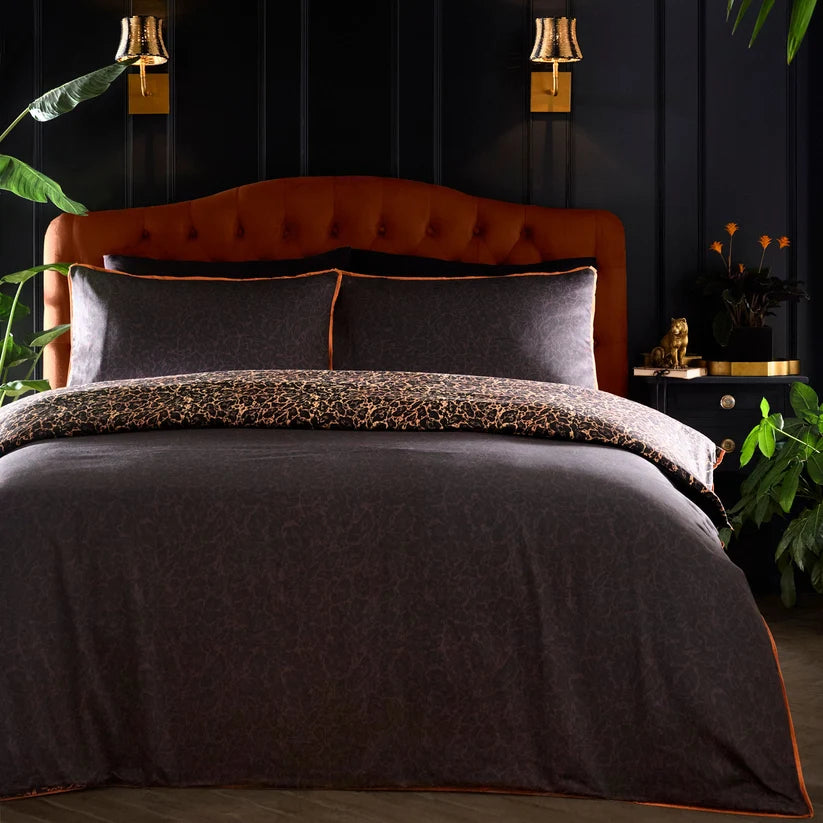 Roxy Leopard Print  100 % Cotton Duvet Set