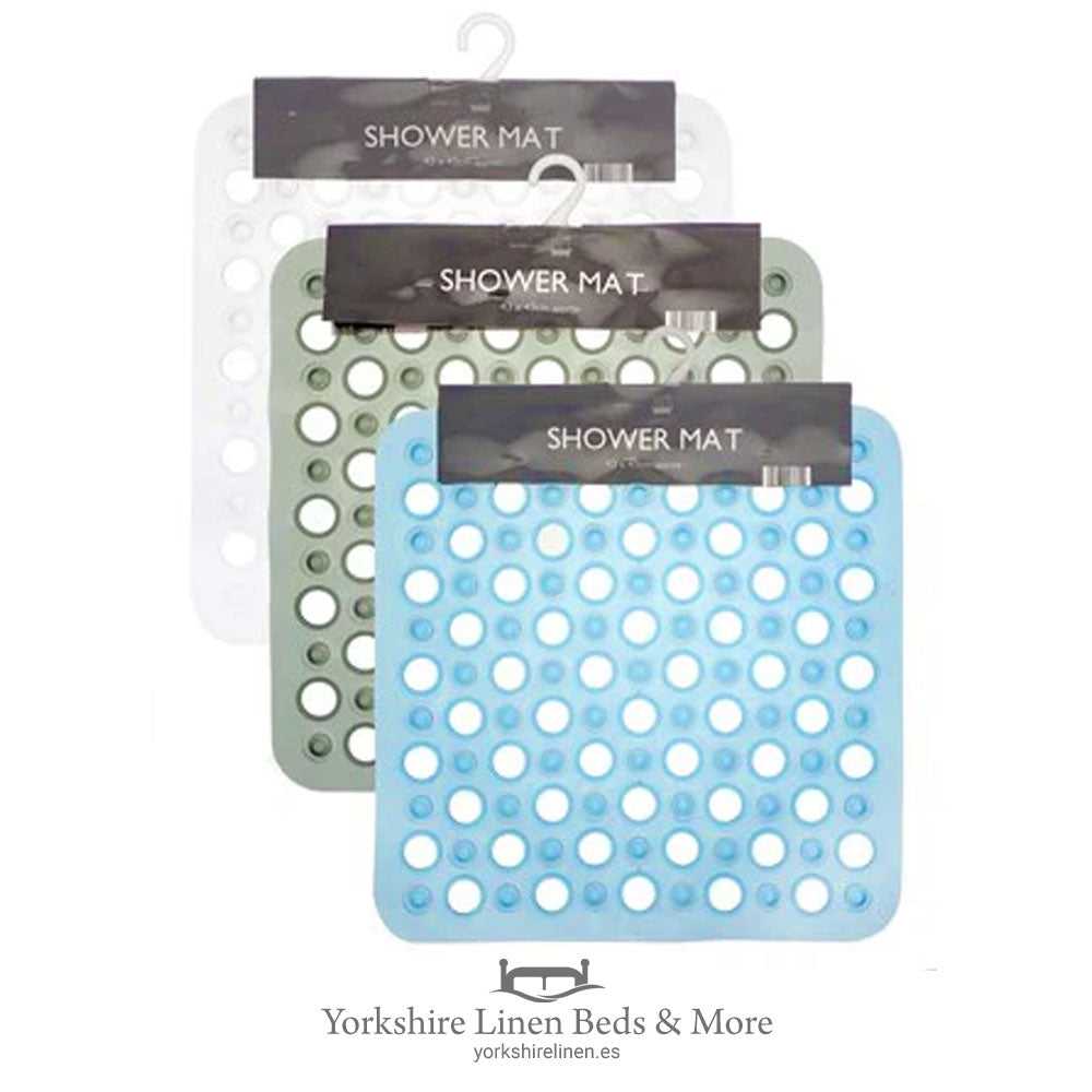 Retro Transparent Non- Slip Shower Mats - Assorted