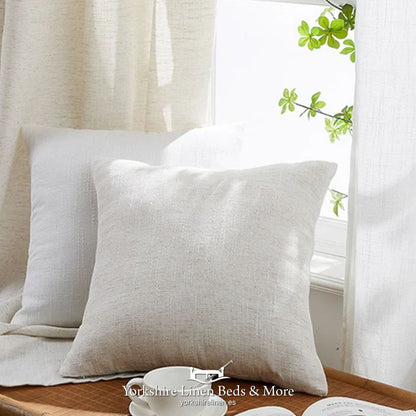 Rustic Linen Complete Cushion Natural