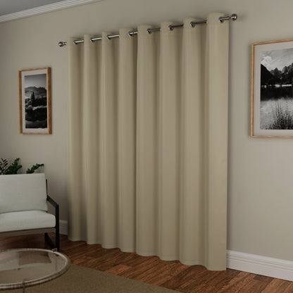 Super Value Ringtop Curtains - Natural