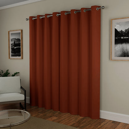 Super Value Ringtop Curtains - Orange