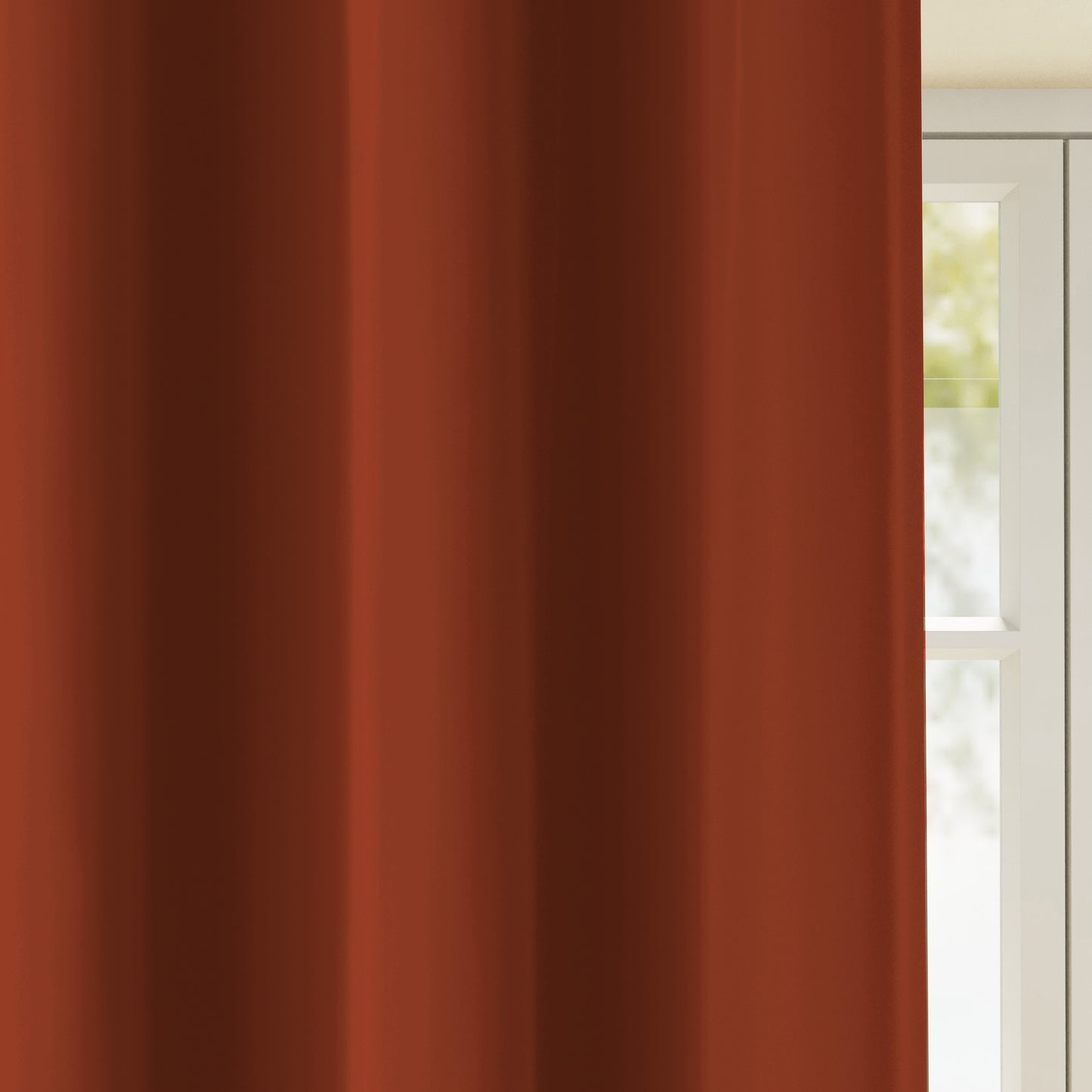 Super Value Ringtop Curtains - Orange