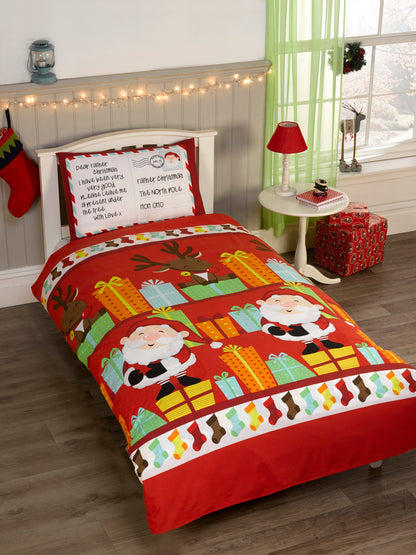 Santas List Duvet Set Special Xmas Offer