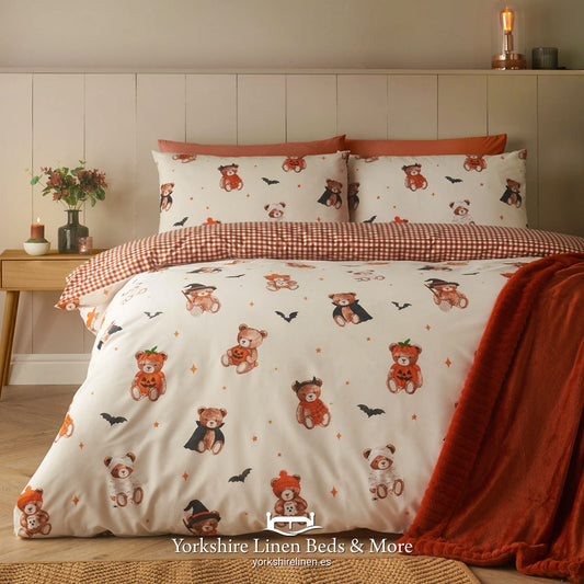 Scare Bear Halloween Duvet Sets - Duvet Covers and Sets - Yorkshire Linen Beds & More, Mijas Costa, Spain