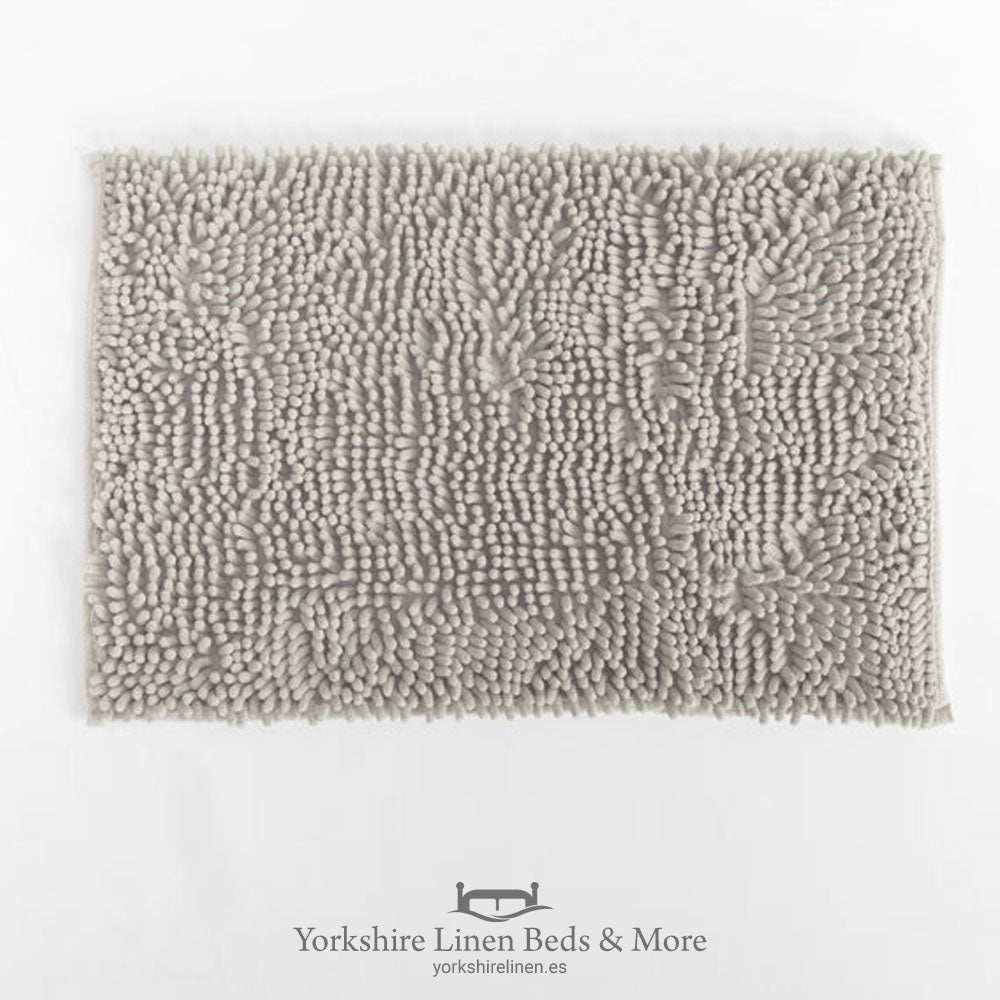 Shaggy Bath Mat - Beige