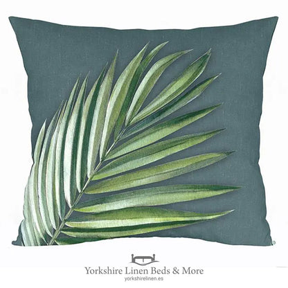 Spring Palm Cushion, 2062 - Cushions & Cushion Covers - Yorkshire Linen Beds & More