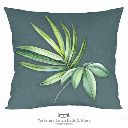 Spring Palm Cushion, 2063 - Cushions & Cushion Covers - Yorkshire Linen Beds & More