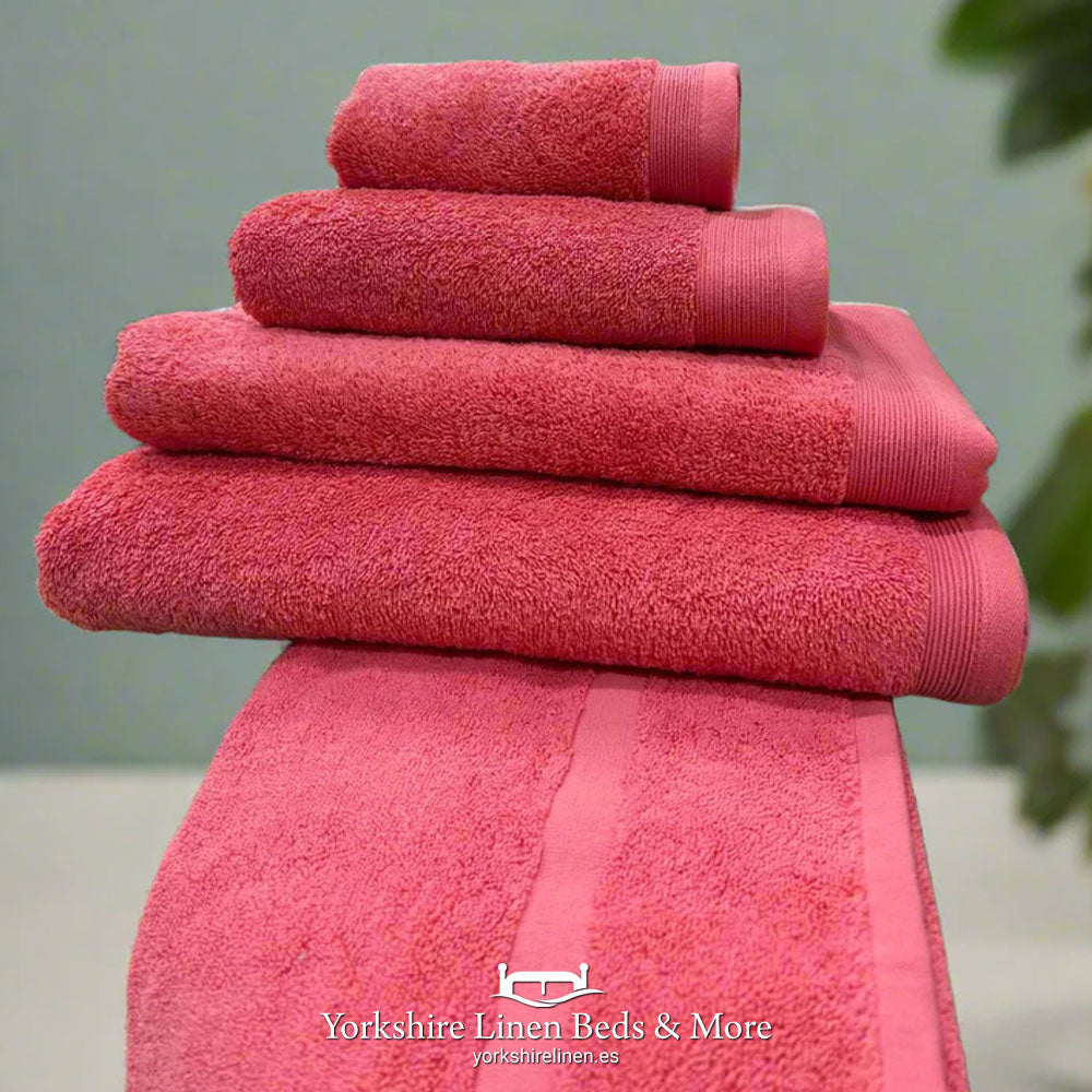 The Sanctuary Luxury Towel 500 GSM -Coral 39