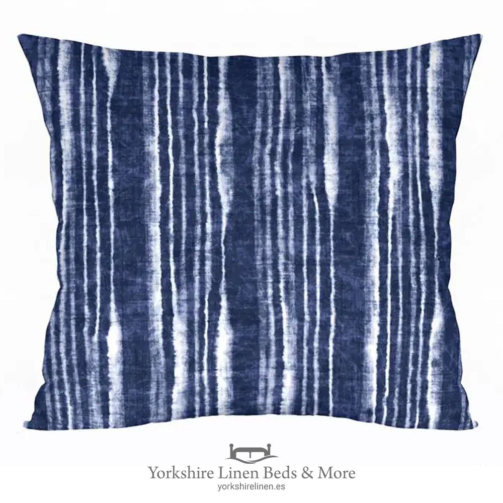 Tie-Dye Blue Outdoor Cushions - Cushions & Cushion Covers - Yorkshire Linen Beds & More