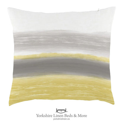 Touch of Velvet Reversible Cushions, Stil Ochre - Cushions & Cushion Covers - Yorkshire Linen Beds & More