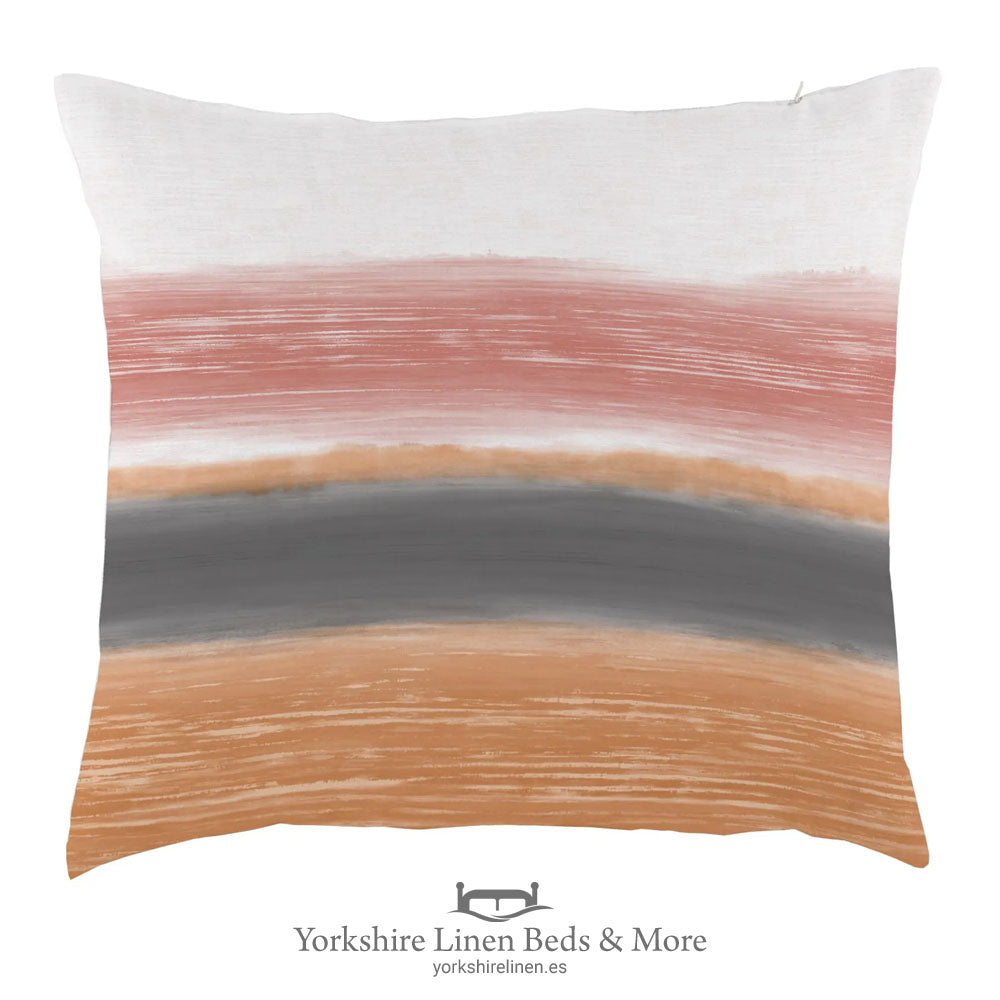 Touch of Velvet Reversible Cushions, Stil Terracotta - Cushions & Cushion Covers - Yorkshire Linen Beds & More