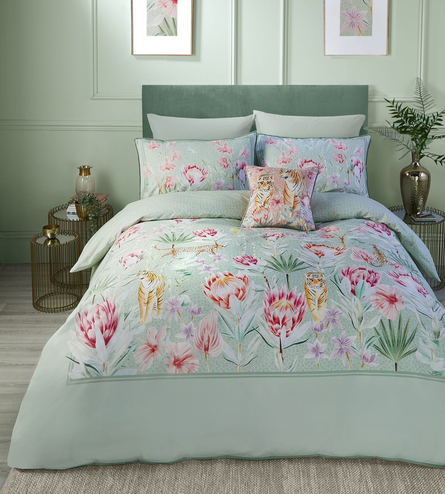 Tropical Leopard 500 Thread Count Duvet Set