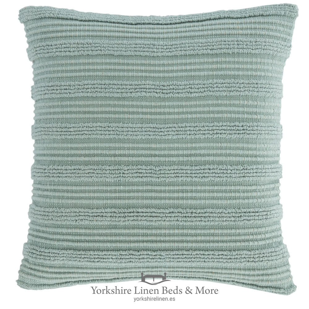 Tufted Stripe Cushions, Green - Cushions & Cushion Covers - Yorkshire Linen Beds & More