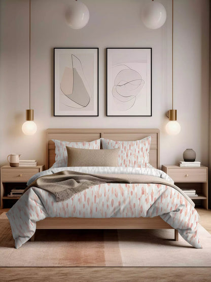 Rain Duvet Set, Tea Rose