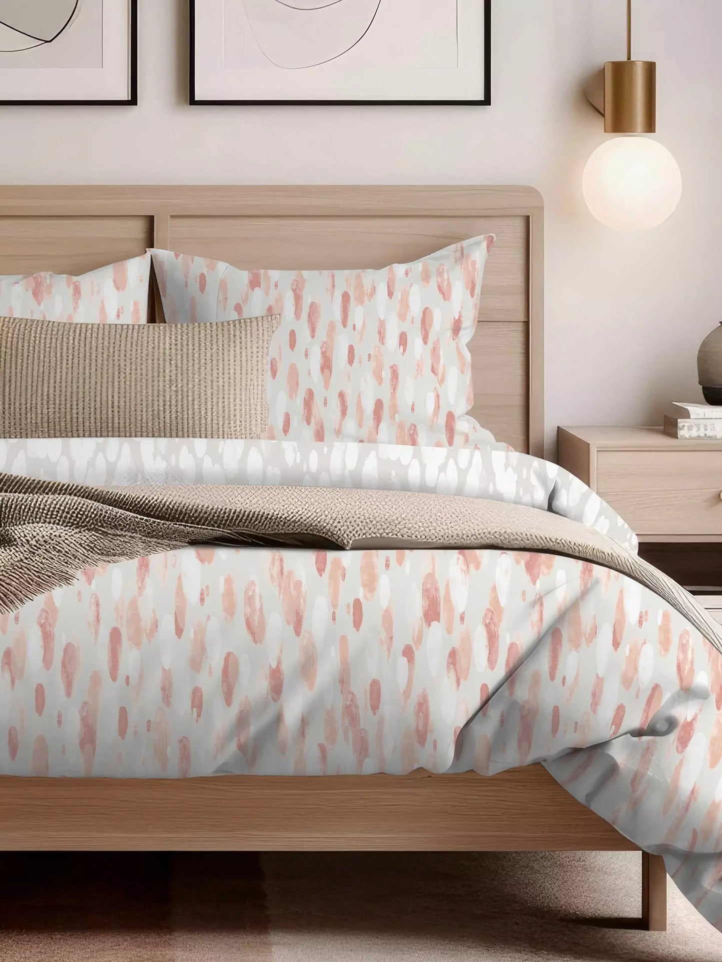 Rain Duvet Set, Tea Rose