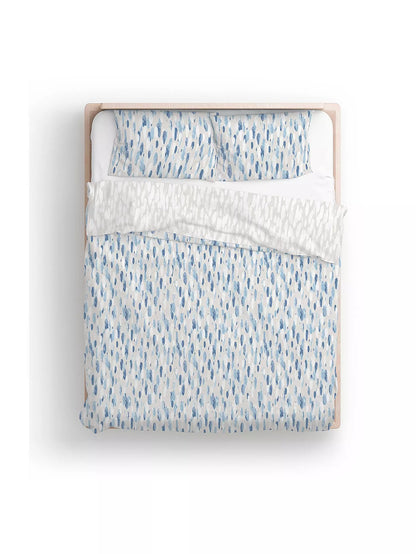 Rain Duvet Set, Bright Blue