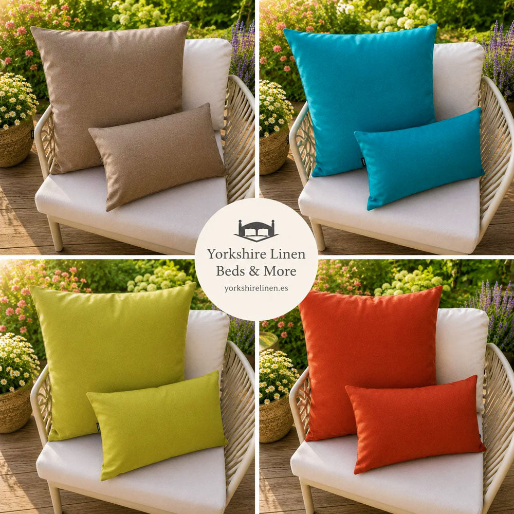 Waterproof Outdoor Cushion, Various Colours - Cushions & Cushion Covers - Yorkshire Linen Beds & More, Mijas Costa, Spain