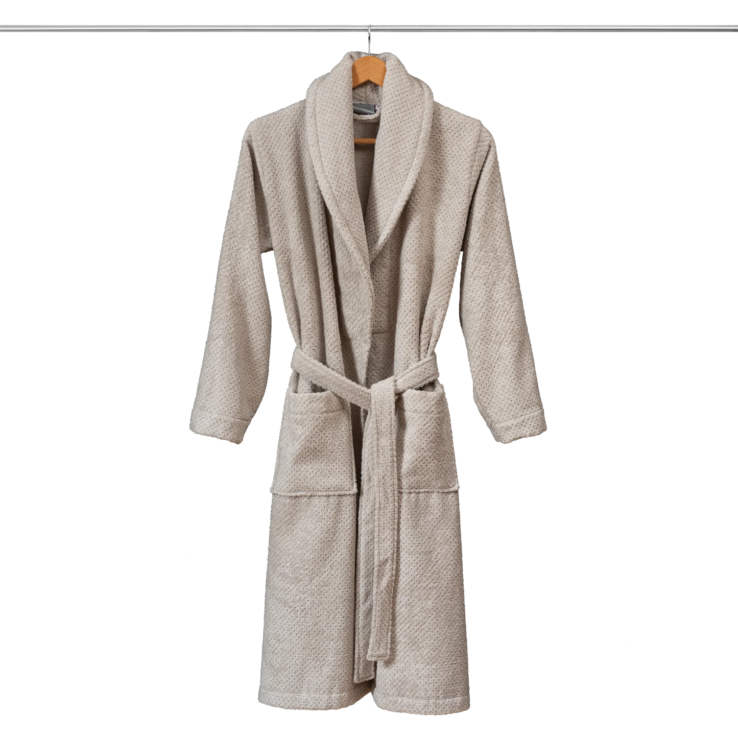Luxury Bathrobes, Model Bamboo, Grey