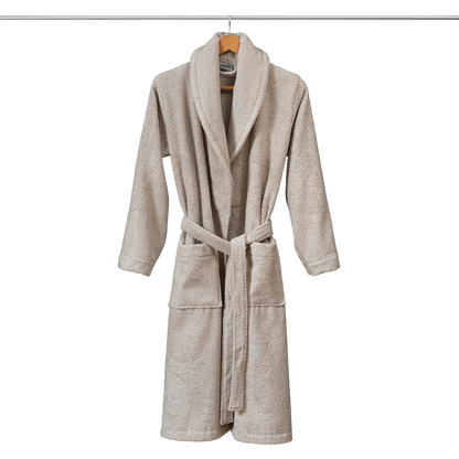 Luxury Bathrobes, Model Bamboo, Grey