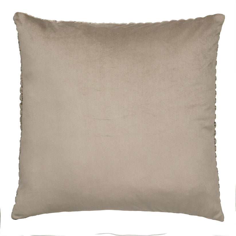 Bobble Velvet Cushion - Natural