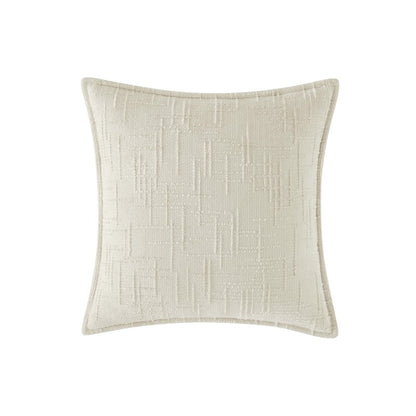Chenille Tweed Complete  Cushion - Natural