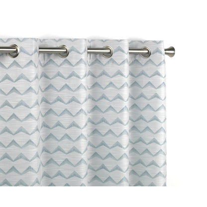 Ring Top Curtain Nordic, Ice Blue FINAL REDUCTION