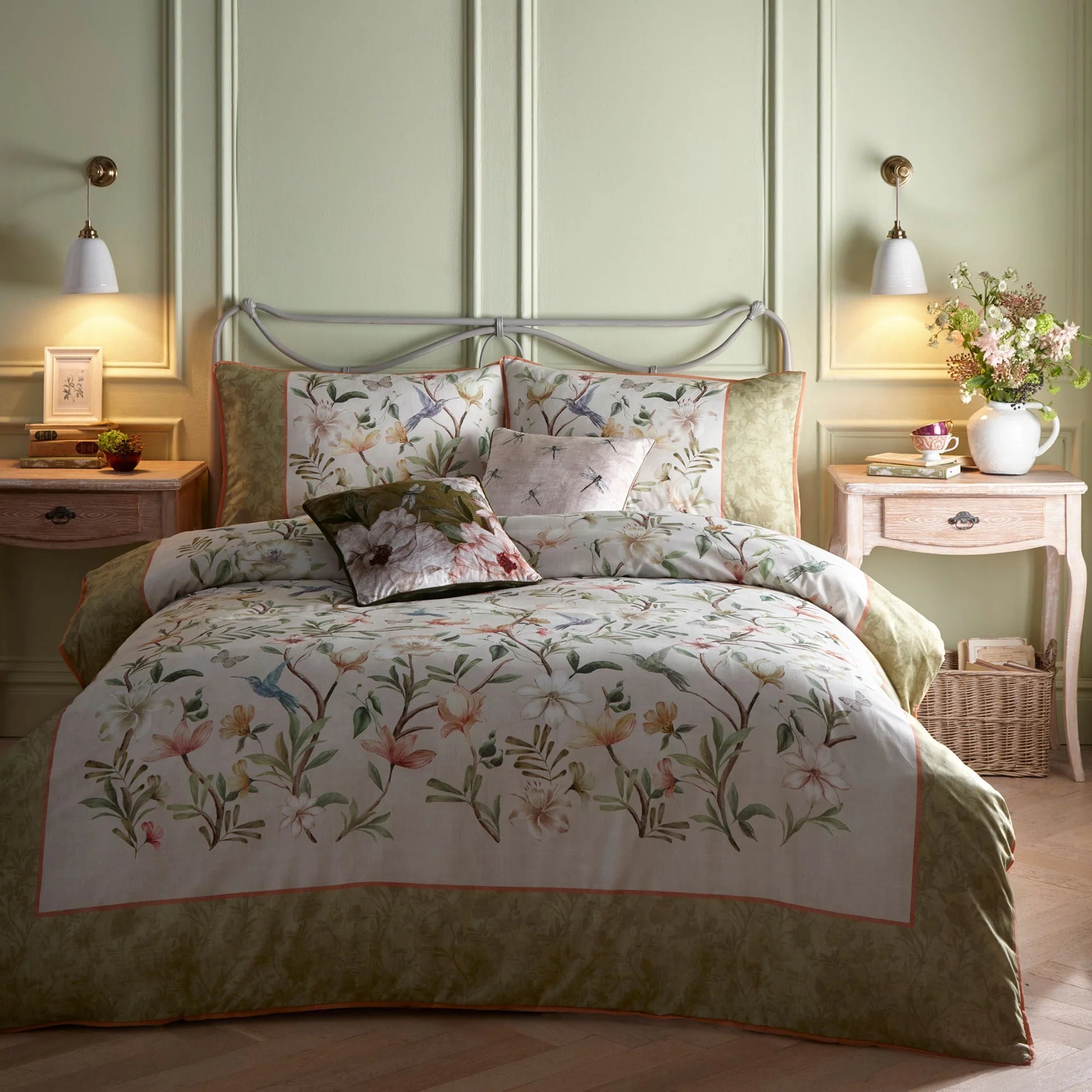Fiorella 100 % Cotton Duvet Set -Multi