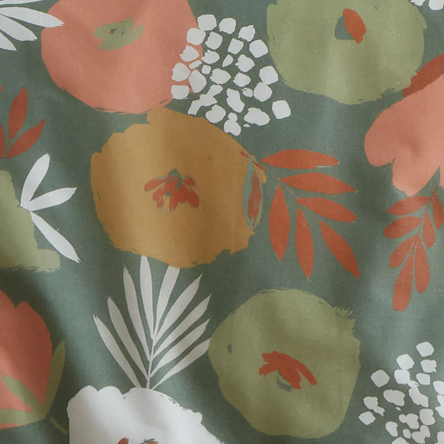 Jasmina Reversible Duvet Set, Green 10 € SINGLES