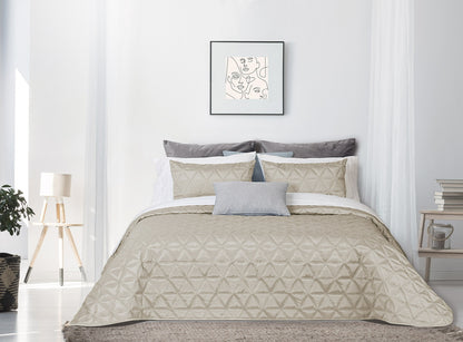 Luisa Luxury Sateen Bedspreads, Linen