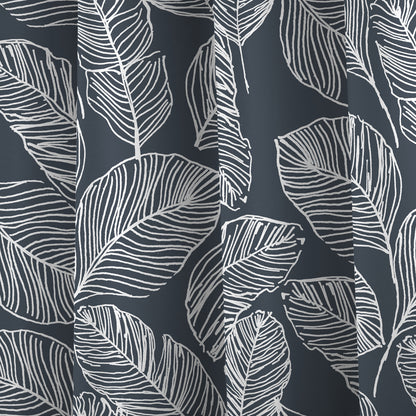 Mateus Ring Top Curtains, Navy- Final Reduction