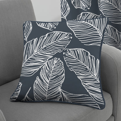 Mateus Ring Top Curtains, Navy- Final Reduction