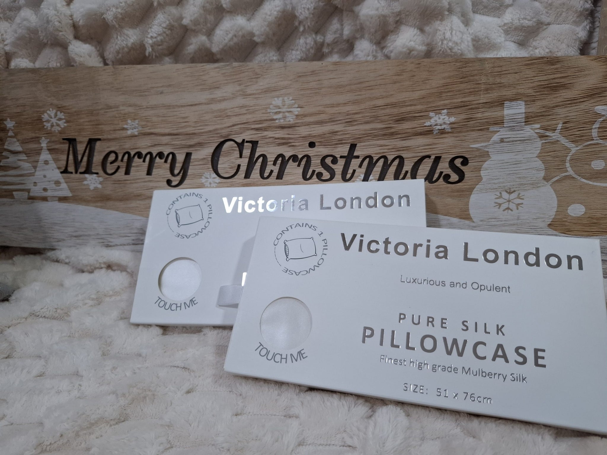 Luxurious Mulberry Silk Pillowcase, Ivory -Two for 50 € OFFER !