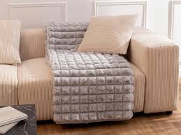 Odesa Sherpa Fur Throw - Various Colours