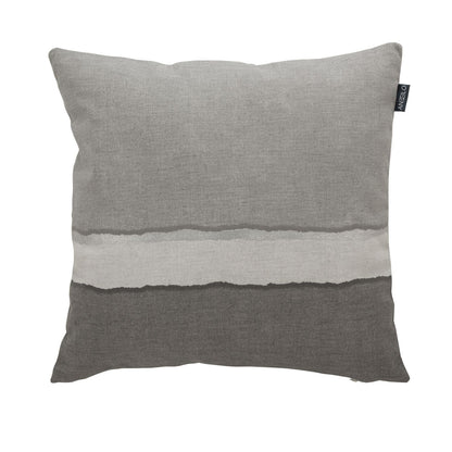 Abstract Stripe 37 Cushions, Grey