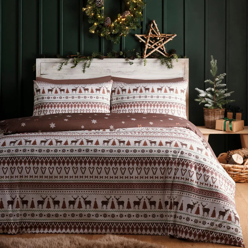 Christmas Fairisle Duvet Set