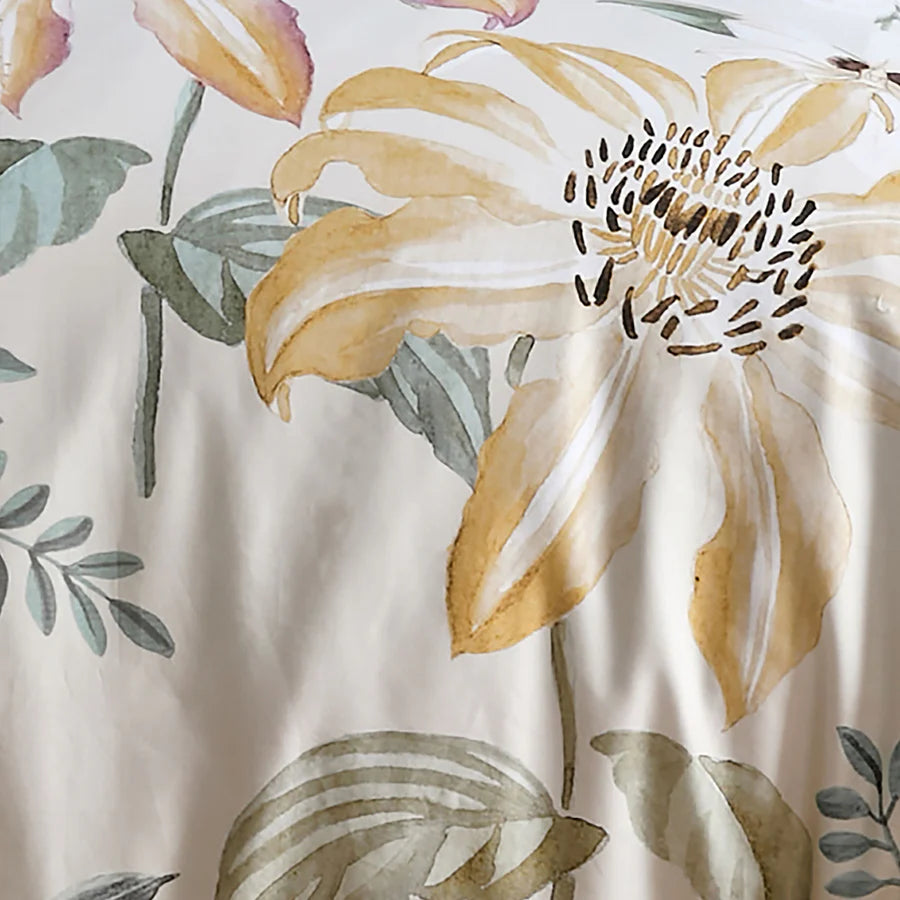 Sagres  Gold 100% Cotton Duvet Set