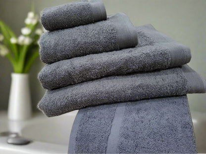 The Sanctuary Luxury Towel 500 GSM -Charcoal 12