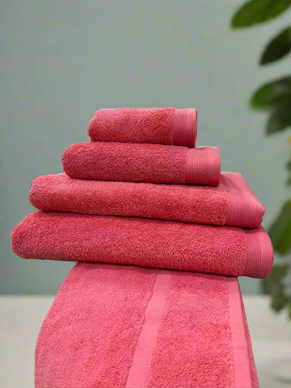 The Sanctuary Luxury Towel 500 GSM -Coral 39