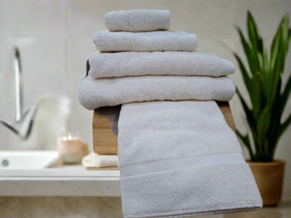 The Sanctuary Luxury Towel 500 GSM -Ivory 5