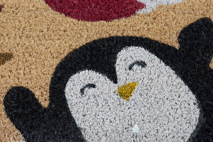 Santa & Friends Festive Coconut Door Mats, Assorted OFFER !