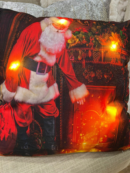 Festive LED Christmas Cushion Range, Gnomemas SPECIAL OFFER !
