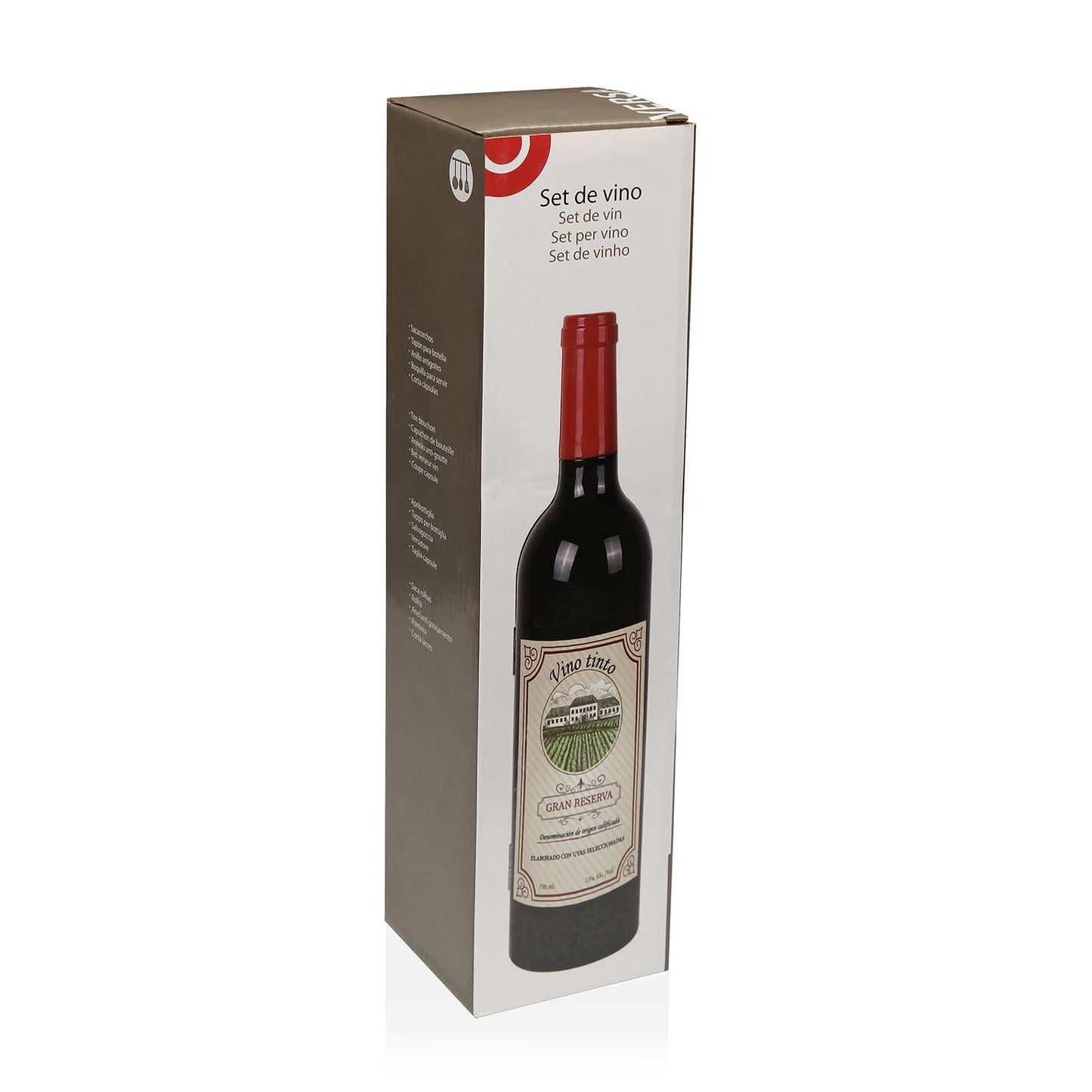 Five Piece Wine Connoisseur Gift Set