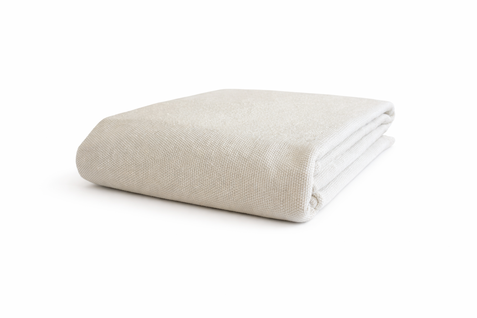 Small Weave Multiuse Throws - Ivory