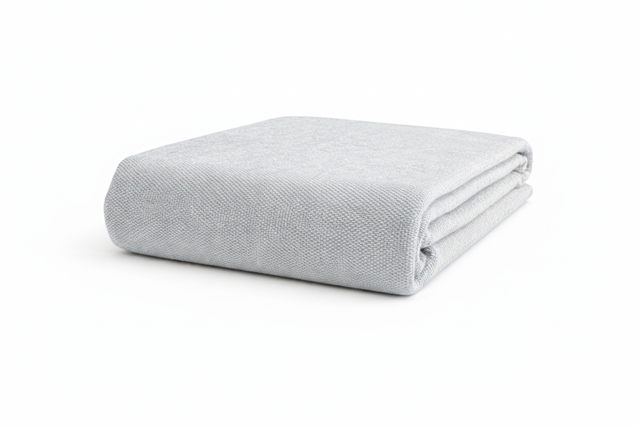 Small Weave Multiuse Throws - Grey