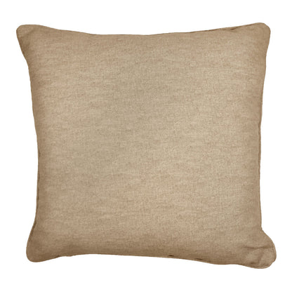 Sorbonne Linen Style Cushion, Natural
