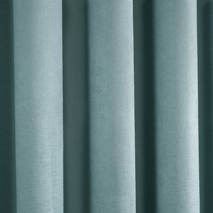 Stratus Ring Top Dim Out Curtains, Duck Egg