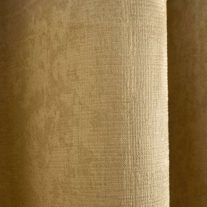 Stratus Ring Top Dim Out Curtains, Ochre