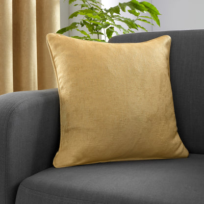 Stratus Ring Top Dim Out Curtains, Ochre