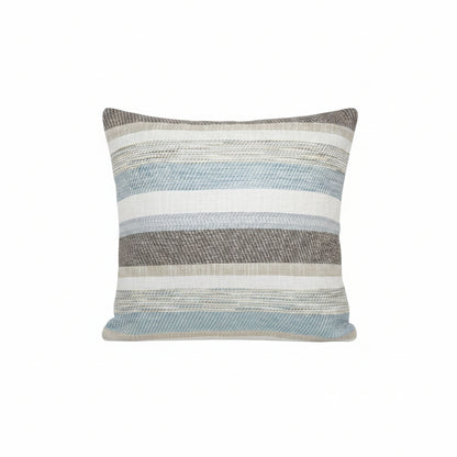 Coral Squares Cushion Range - Duck Egg