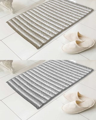 Striped Noodle Bathmats - Assorted Colours